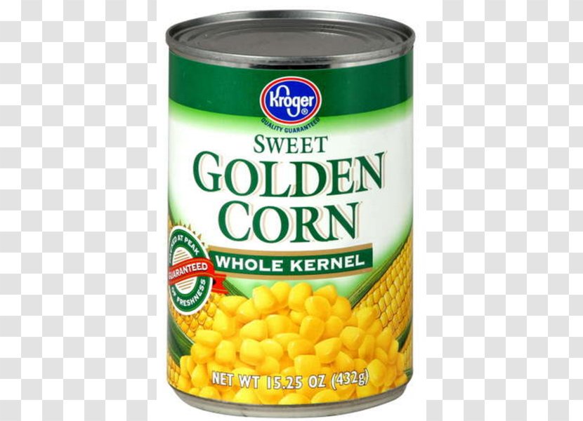 Sweet Corn Kernel Canning Maize Food - Kroger - Kernels Transparent PNG