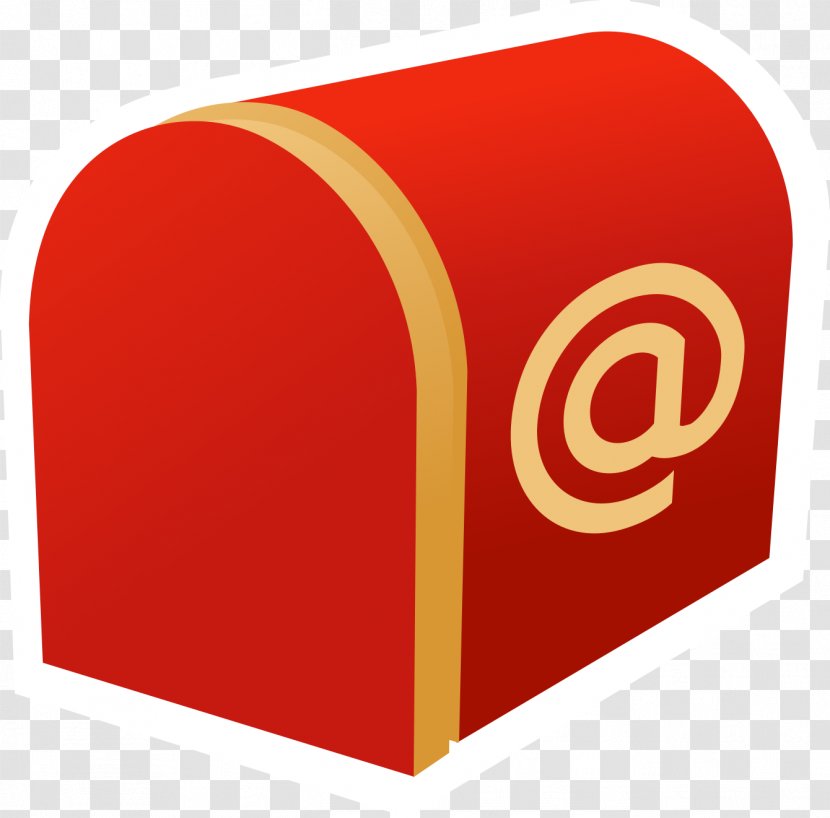Letter Box Email Clip Art - Red Transparent PNG