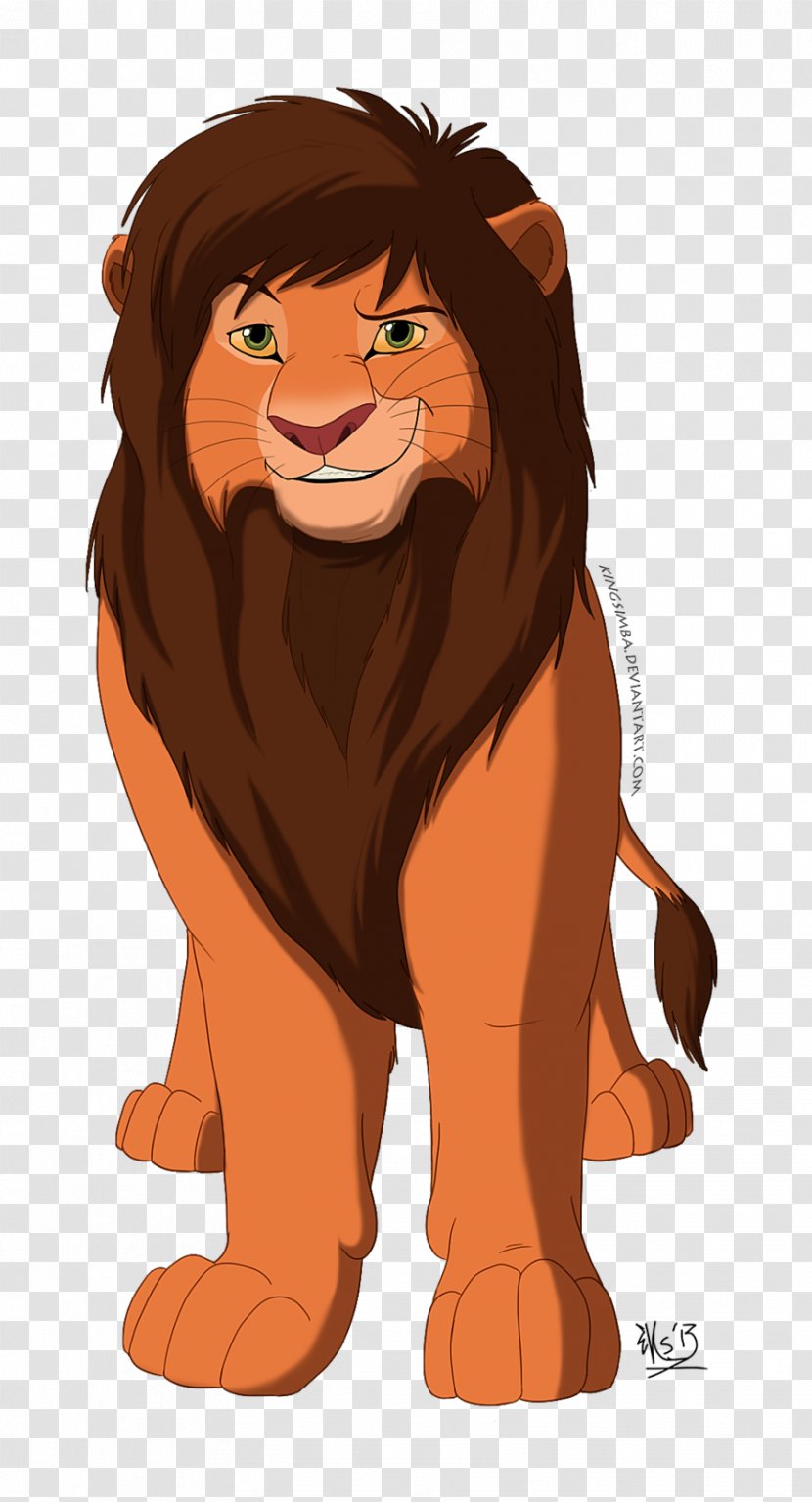 Nala Simba Lion Zira Scar - Carnivoran - King Transparent PNG