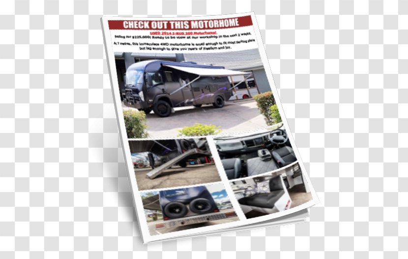 Car Bus Four-wheel Drive Van Motor Vehicle - Advertising Transparent PNG