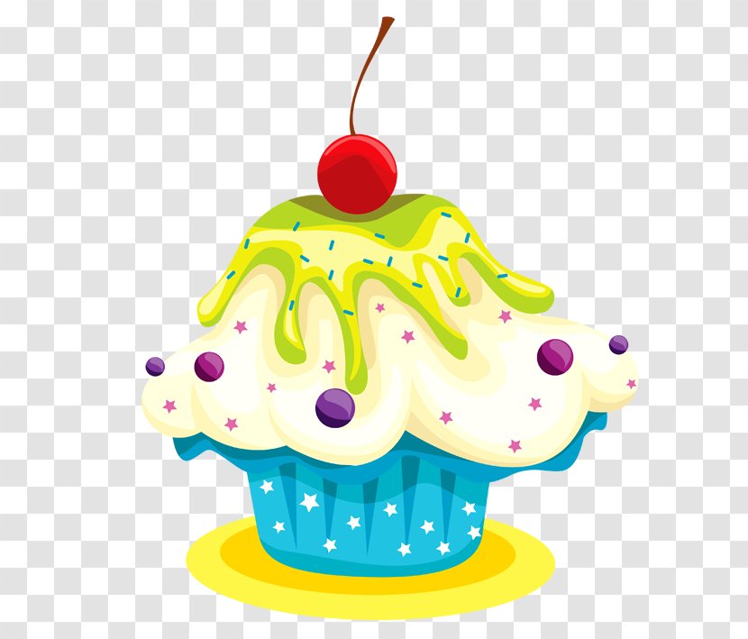 Cupcake Muffin Birthday Cake Sticker - Biscuits Transparent PNG