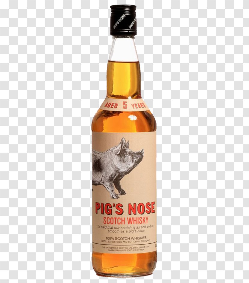 Scotch Whisky Blended Whiskey Single Malt - Master Blender - Pig Nose Transparent PNG