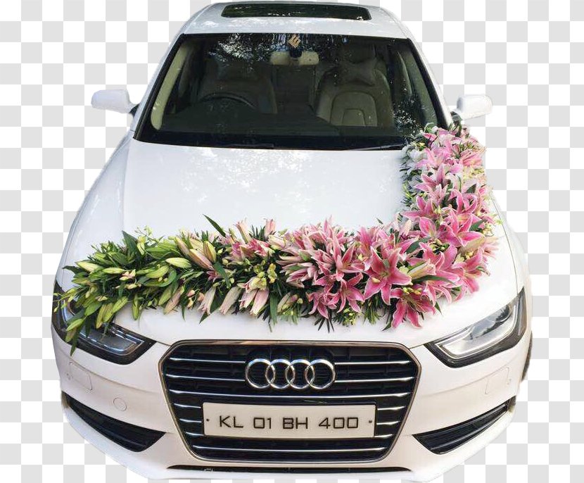 Car Wedding Volkswagen Beetle Bride Marriage - Flower Bouquet Transparent PNG