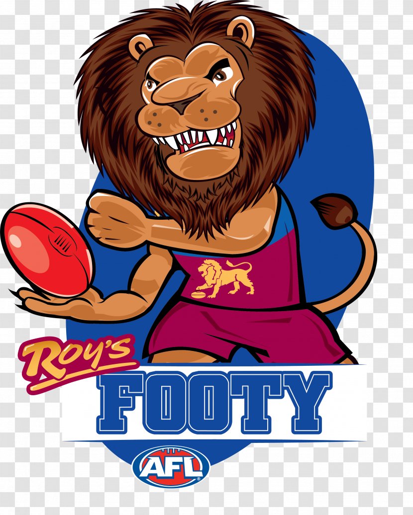 Australian Football League Brisbane Lions Caloundra Club Richmond Rules - Auskick - Afl Filigree Transparent PNG
