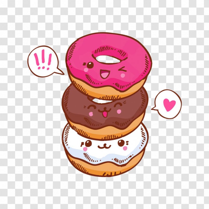 Donuts Paper Drawing Notebook Doodle - Donut Worry Transparent PNG