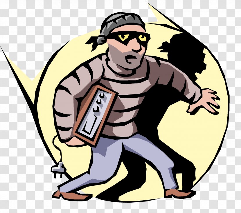 Burglary Theft Suspect Clip Art - Human Behavior - Headgear Transparent PNG