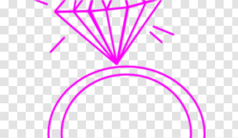 Clip Art Engagement Ring Pink Diamond - Color - Fabulous Prize Cartoon Toss Transparent PNG