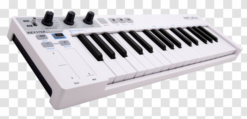 Computer Keyboard MIDI Arturia KeyStep - Midi Transparent PNG