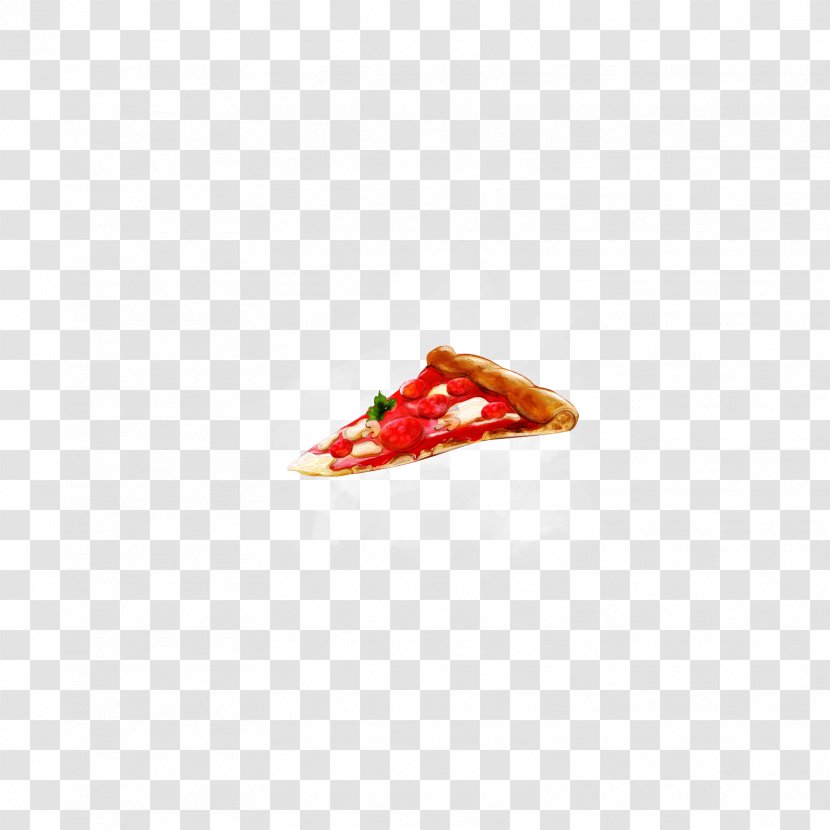 Pizza Fast Food Tomato - Triangle - Red Transparent PNG