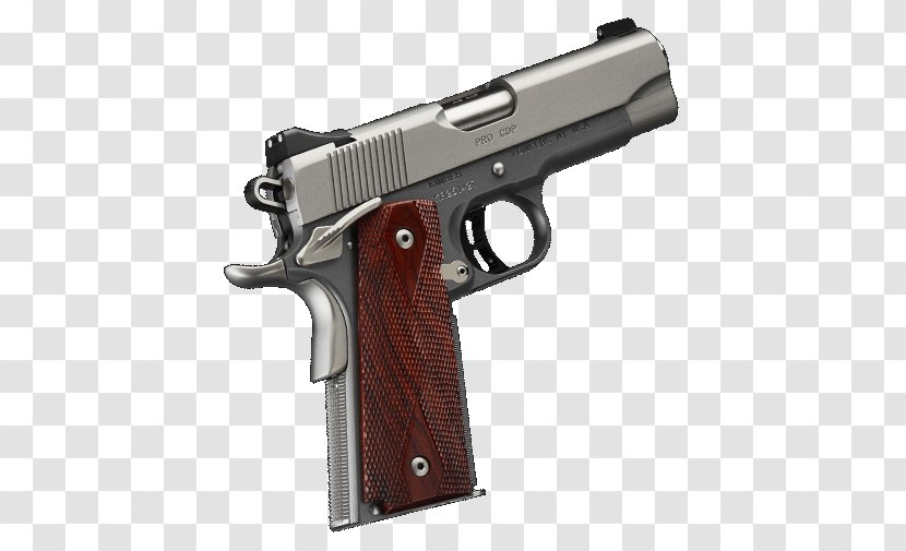 Kimber Custom Manufacturing Firearm .45 ACP Pistol - Gun Barrel - Revolver Transparent PNG