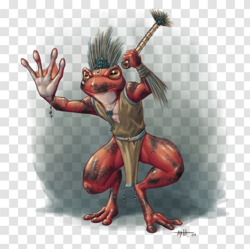 Bullywug Dungeons & Dragons Grippli Forgotten Realms Humanoid - Cartoon Transparent PNG