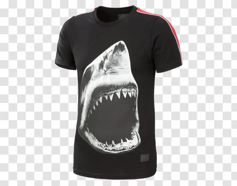 Great White Shark Jaws Woman Female - Sleeve Transparent PNG