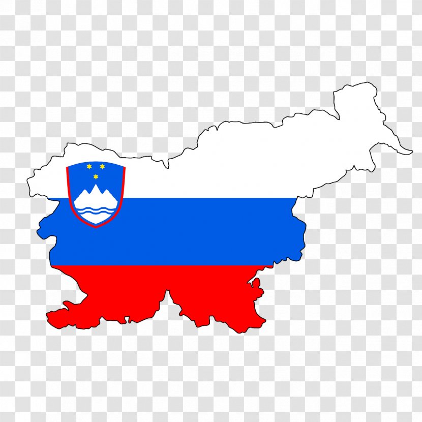 Socialist Republic Of Slovenia Flag Stock Photography Map - National Symbol - Contours Transparent PNG