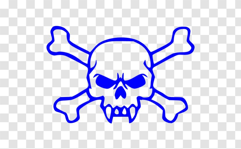 Skull And Crossbones Embroidered Patch Iron-on - Human Skeleton Transparent PNG