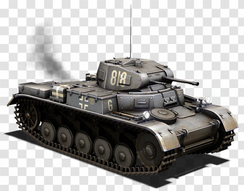 Heroes & Generals Panzer II Light Tank - 38 Transparent PNG