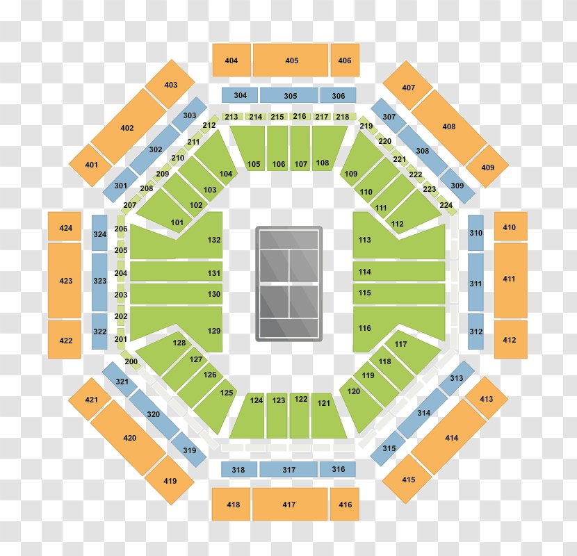 USTA Billie Jean King National Tennis Center 2016 US Open Centre United States Association - Symmetry - Stadium Transparent PNG