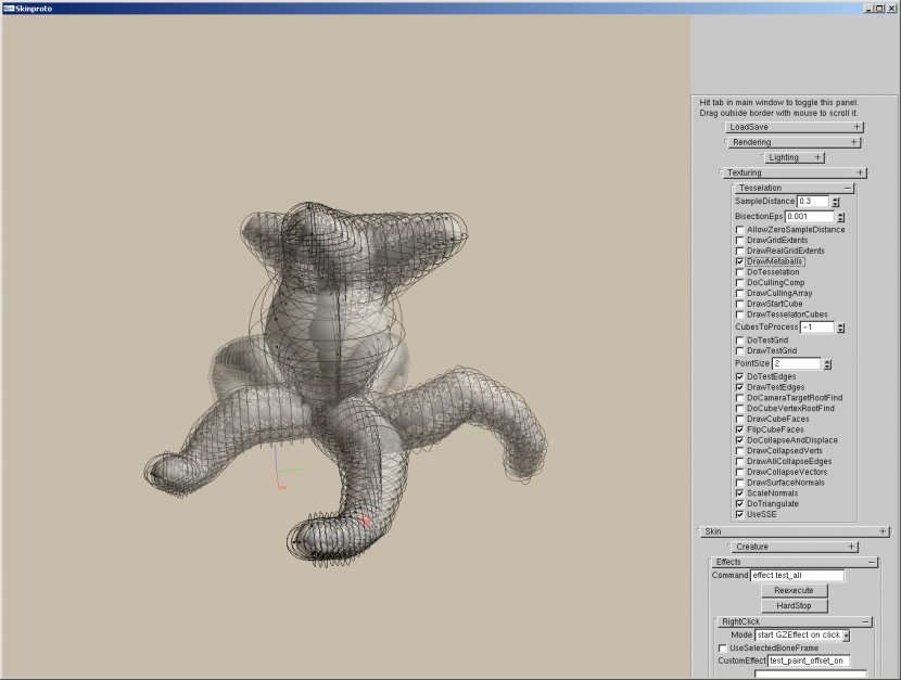 Spore Metaballs Squid 3D Modeling Polynomial - Chris Hecker - Fauna Transparent PNG