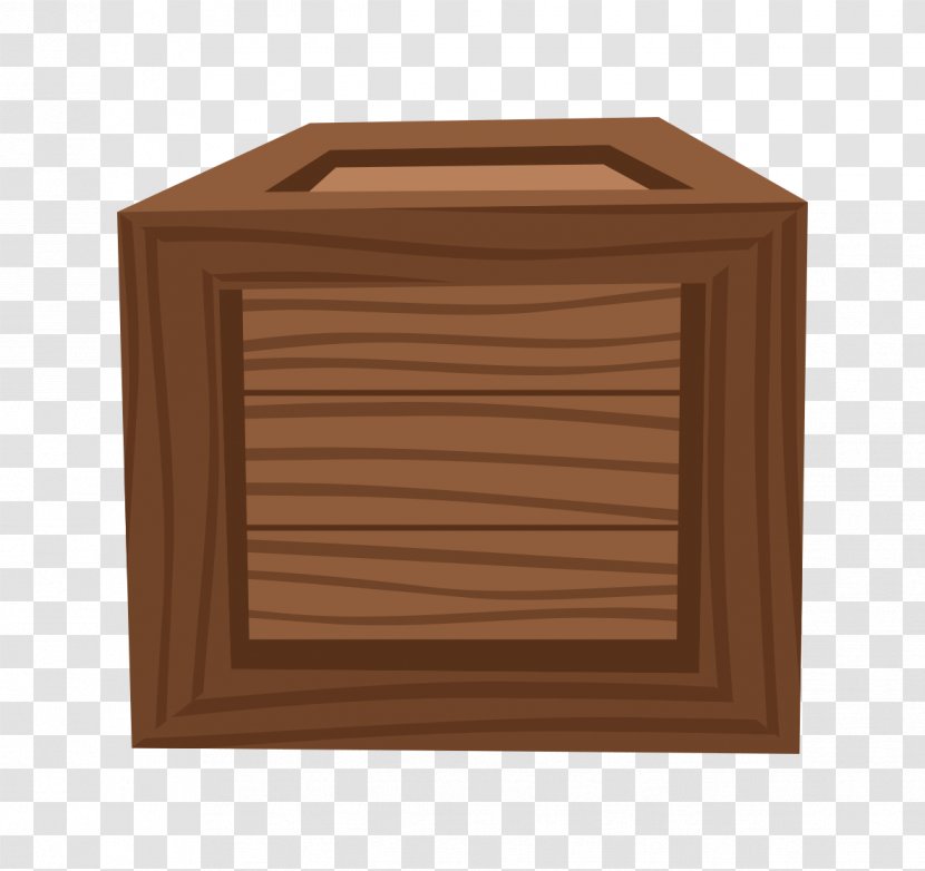 Crate DeviantArt Wooden Box - Varnish Transparent PNG