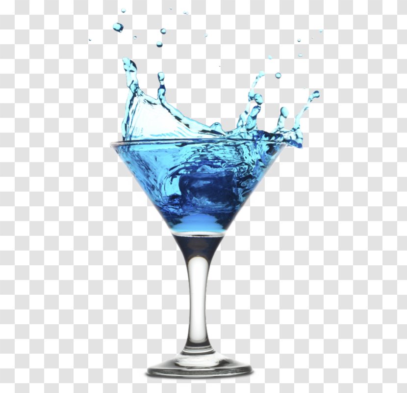 Cocktail Garnish Martini Blue Lagoon Hawaii - Alcoholic Drink - Party Transparent PNG