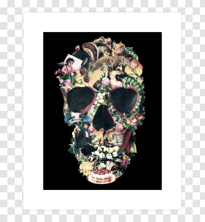 Skull Art Calavera Bone Poster - Mask Transparent PNG