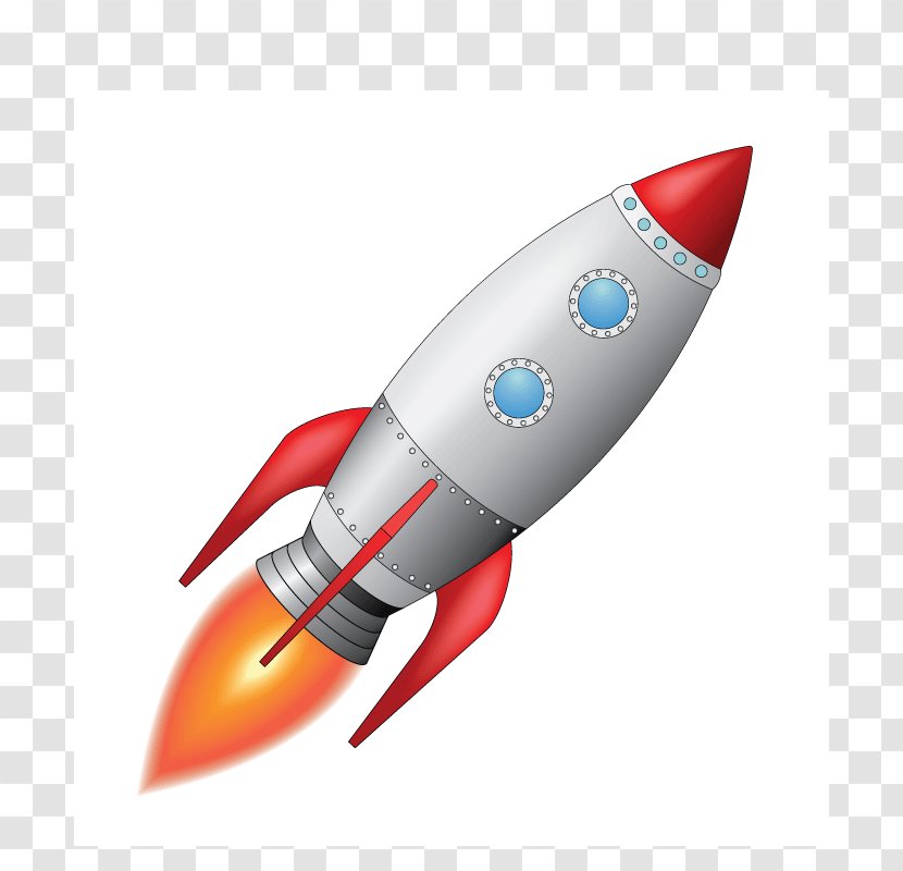 Rocket Launch Spacecraft Outer Space - Wall Decal - Ink Ship Transparent PNG