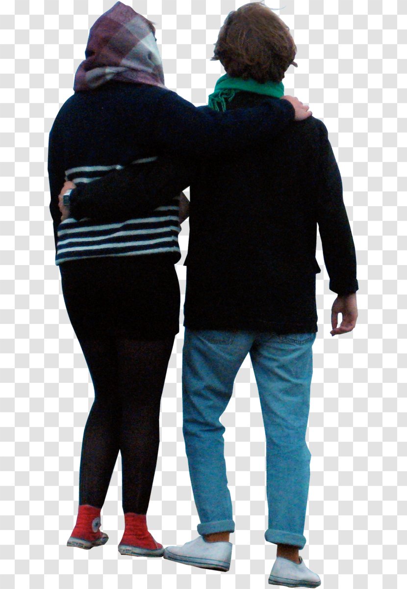 Photomontage Collage Couple - Leggings Transparent PNG