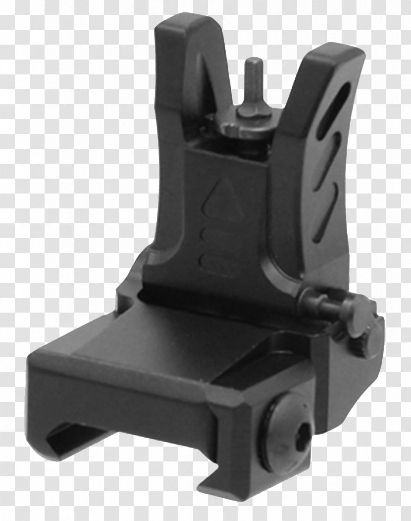 Iron Sights Picatinny Rail Red Dot Sight Colt AR-15 - Heart - Silhouette Transparent PNG