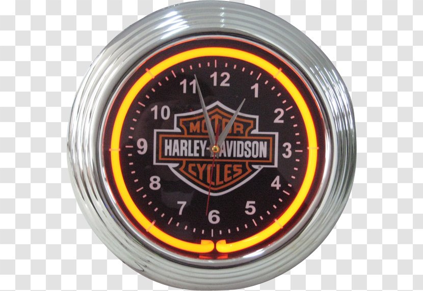 Harley-Davidson: One For The Road Blanket Tachometer - Measuring Instrument - Neon Effect Transparent PNG