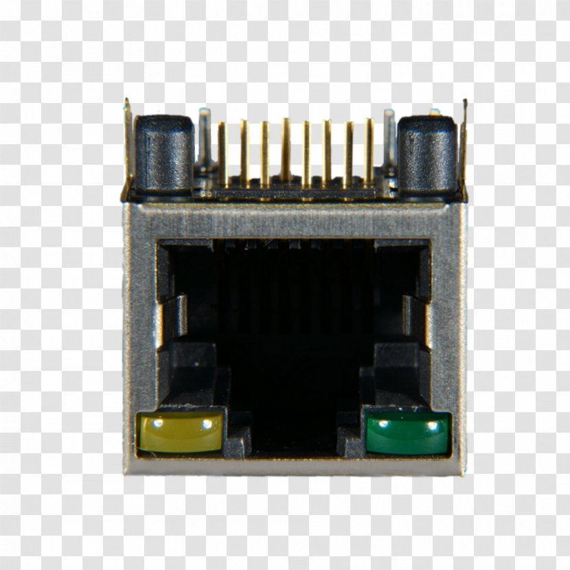 Modular Connector Transformer Registered Jack Electronics Transistor - Technology - Electronic Device Transparent PNG