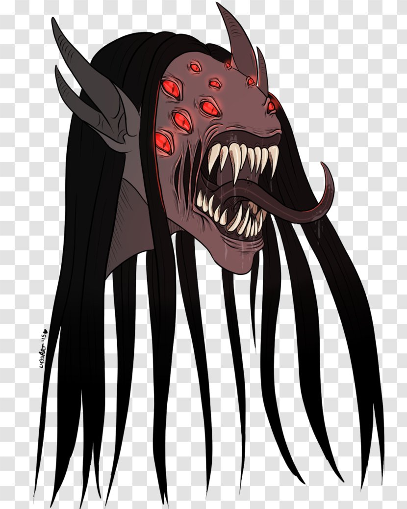 Demon Mouth Mammal Cartoon - Legendary Creature Transparent PNG