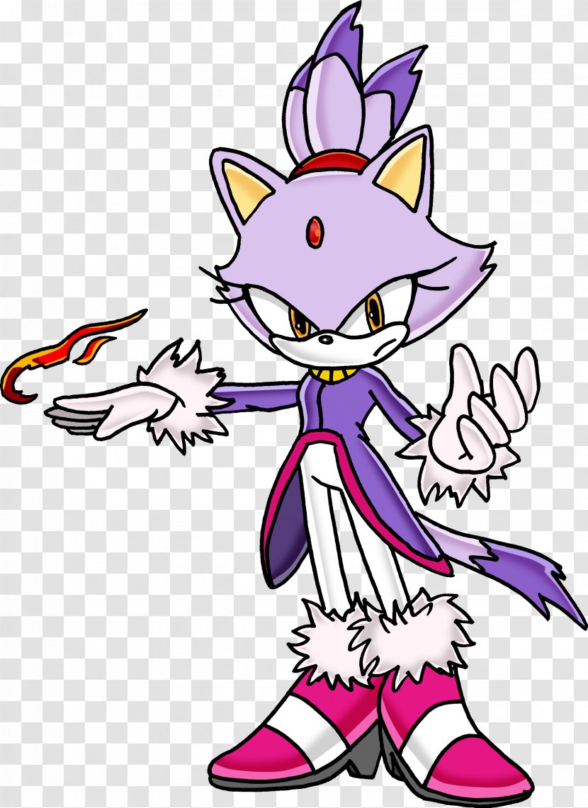 Blaze The Cat Sonic Generations Mario & At Olympic Games Doctor Eggman Hedgehog - Fictional Character Transparent PNG