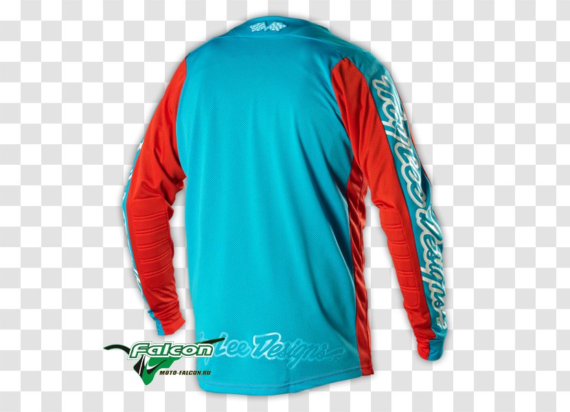 Shirt Electric Blue - Sleeve - Pro Jersey Sports Transparent PNG