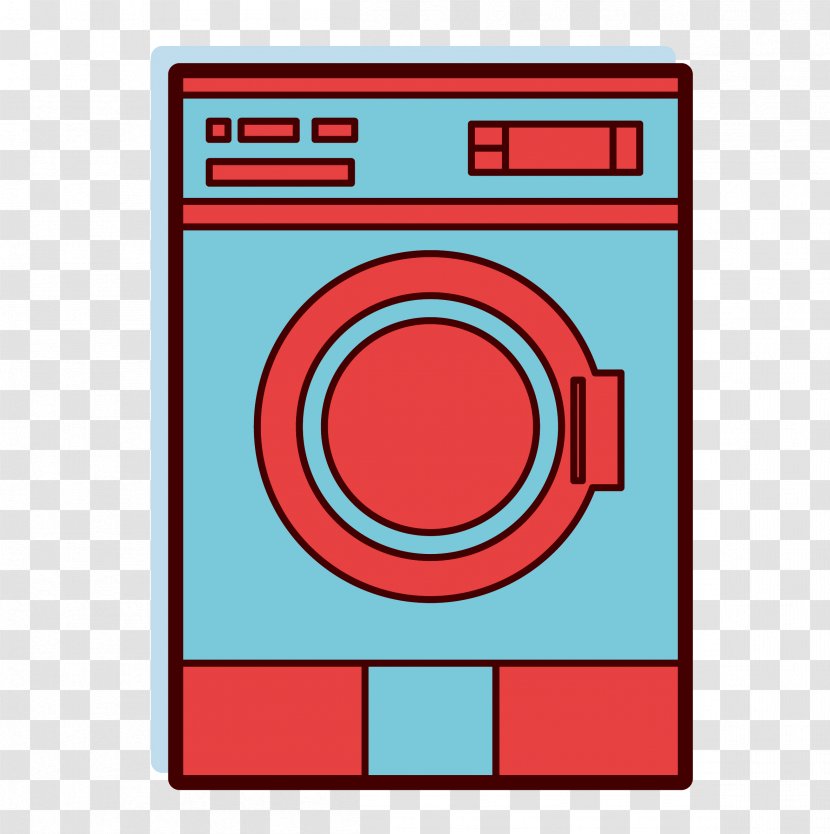 Washing Machine Drum - Home Appliance - Vector Transparent PNG