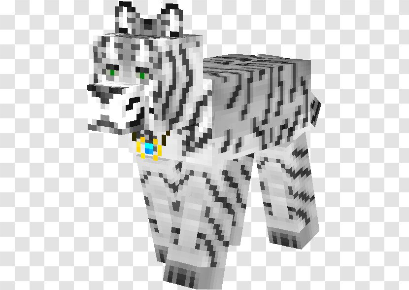 Minecraft Tiger Mammal Cat-like Game - Mass - Skin Transparent PNG