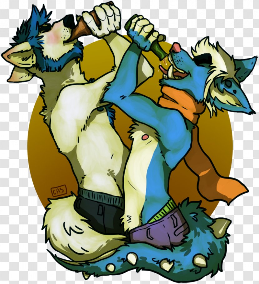 Canidae Dog Mammal Clip Art - Fictional Character - Drinking Buddies Transparent PNG