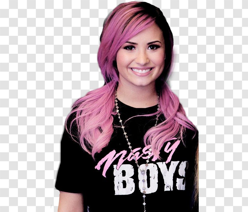 Demi Lovato Hair We Heart It - Silhouette Transparent PNG