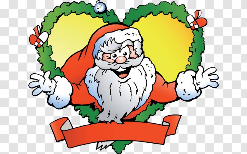 Santa Claus Domestic Pig Christmas Clip Art - Tree - Say Hello To Transparent PNG