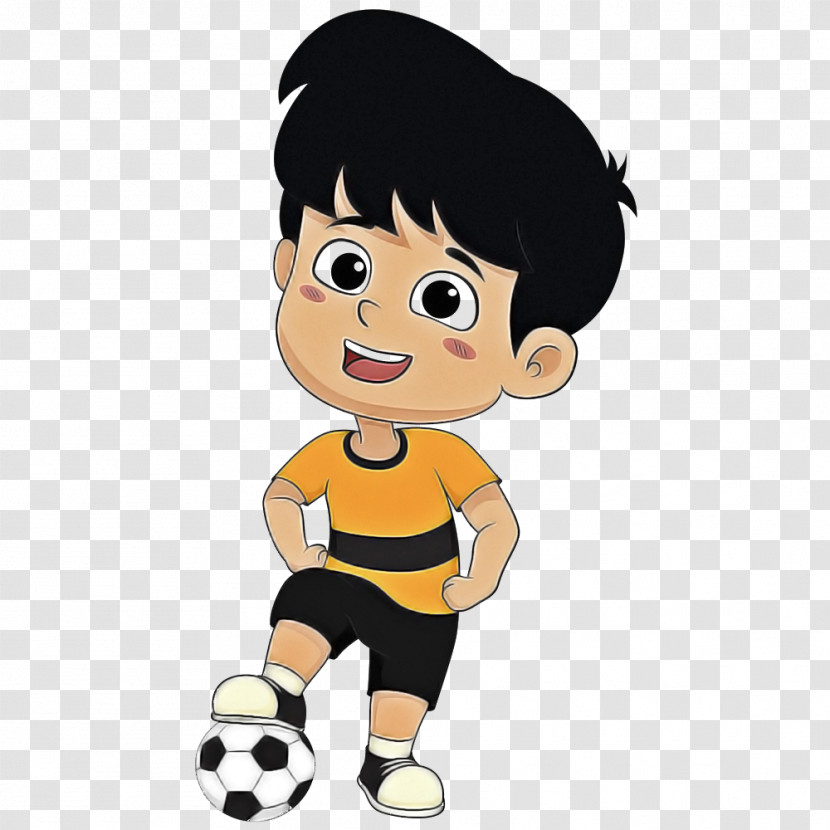 Boy Football Soccer Transparent PNG