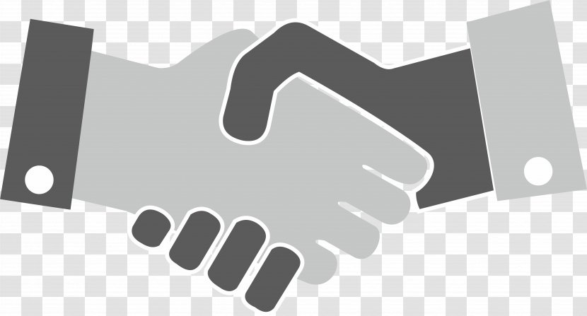 Marketing Logo Handshaking Brand Legal Name - Text - Hand Shake Transparent PNG