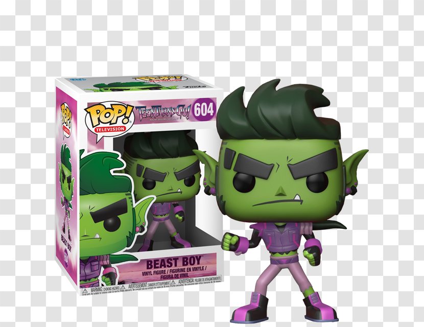 Beast Boy Starfire Funko POP TV Teen Titans Go! The Night Begins To Shine - Action Figure - Go Transparent PNG