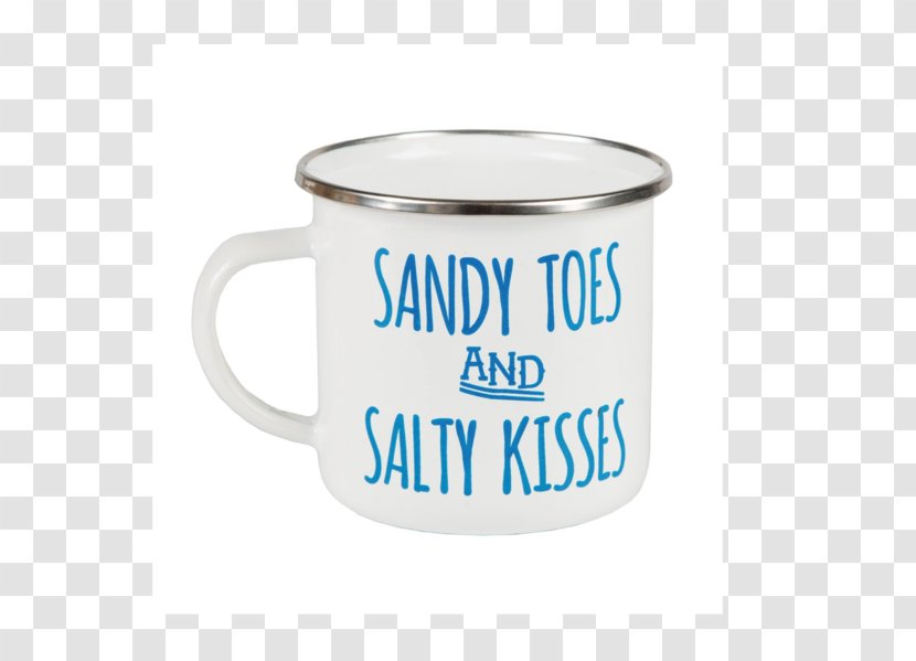 Coffee Cup Mug Vitreous Enamel Teacup Glass - Sand - Sandy Beach！ Transparent PNG