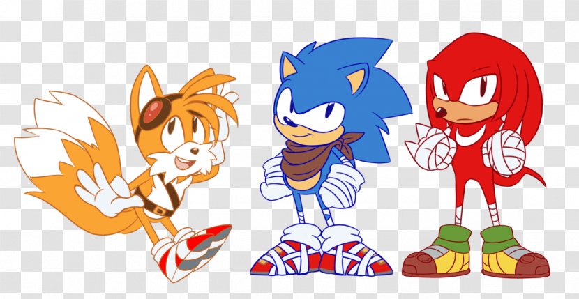 Sonic Mania Tails Knuckles The Echidna Chaos DeviantArt - Tree - Hedgehog Transparent PNG