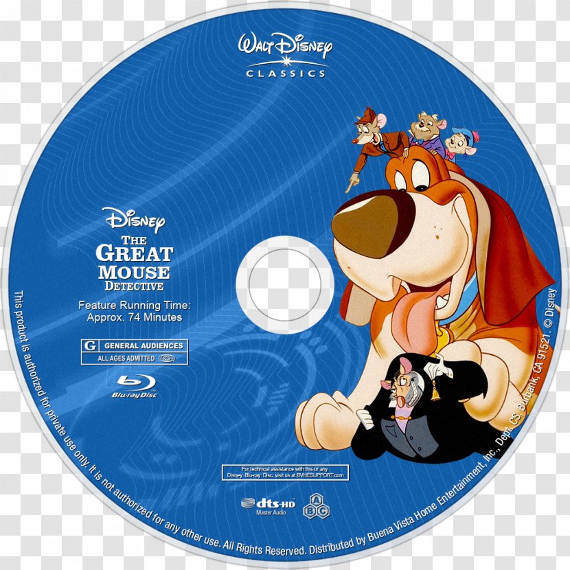 Blu-ray Disc Compact DVD Walt Disney Platinum And Diamond Editions Film - Pinocchio - Great Mouse Detective Transparent PNG