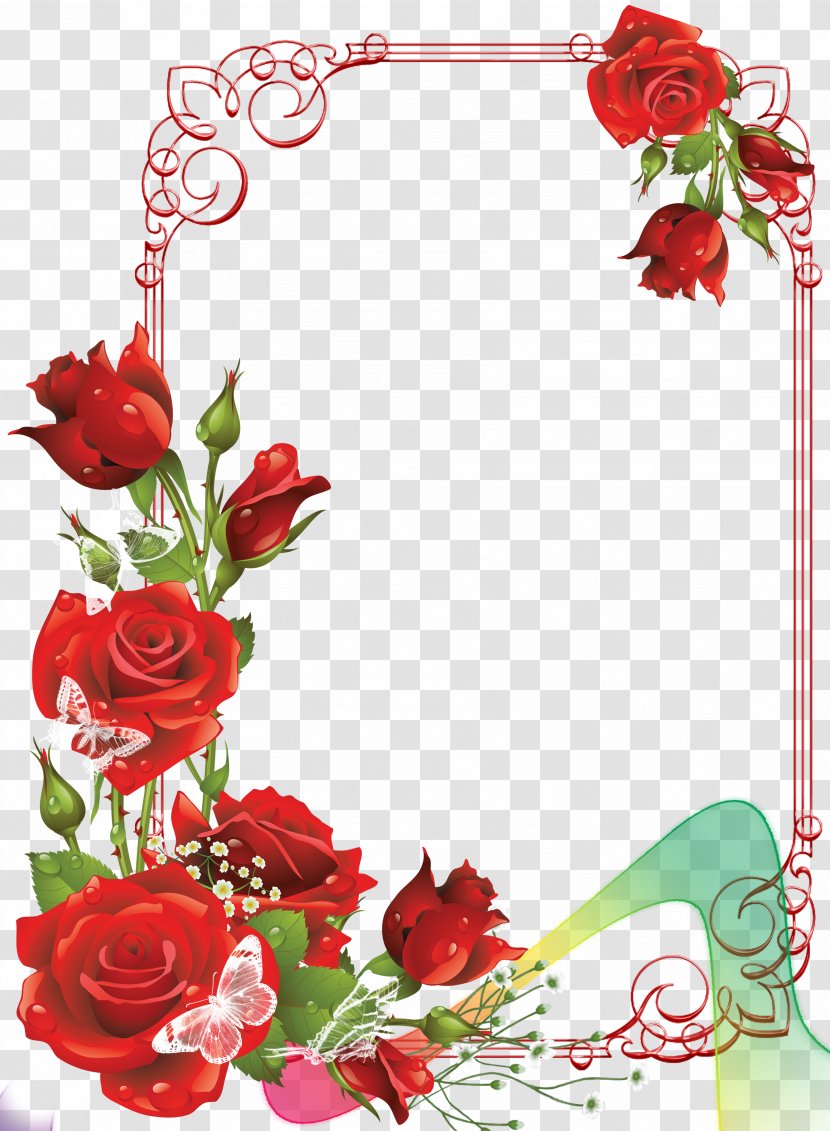 Picture Frames Rose Clip Art - Decorative Arts Transparent PNG