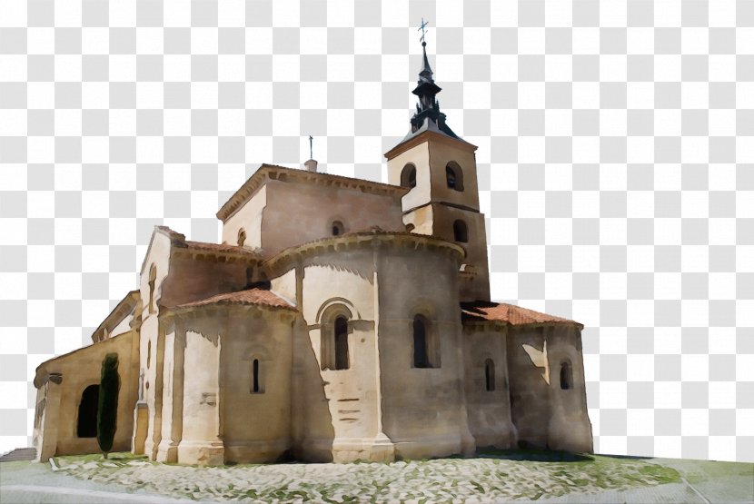 Medieval Architecture Landmark Historic Site Chapel Building - Mission Monastery Transparent PNG