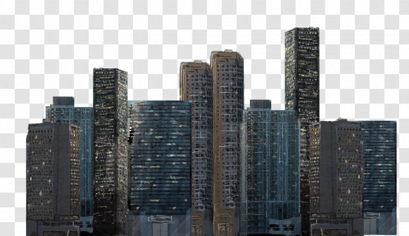 Skyscraper Skyline High-rise Building Cityscape Tower - Samsung Galaxy S Series Transparent PNG