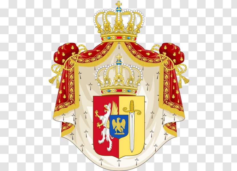 Grand Duchy Of Frankfurt Berg First French Empire Cleves Coat Arms - Duke Transparent PNG