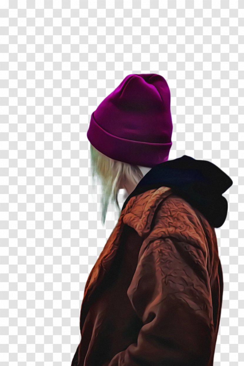 Winter Girl - Hat - Sleeve Hood Transparent PNG
