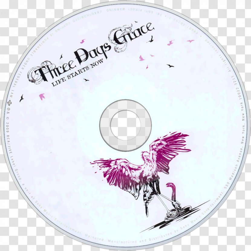 Life Starts Now Three Days Grace Album Cover Liner Notes - Silhouette Transparent PNG