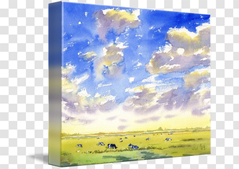 Watercolor Painting Acrylic Paint Prairie - Grass - Landscape Paintings Transparent PNG